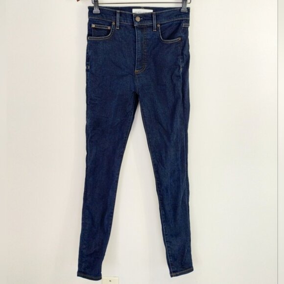 Denim Forum The Lola High Rise Skinny Jeans Size 26 (Fits 26x30) - Picture 1 of 11